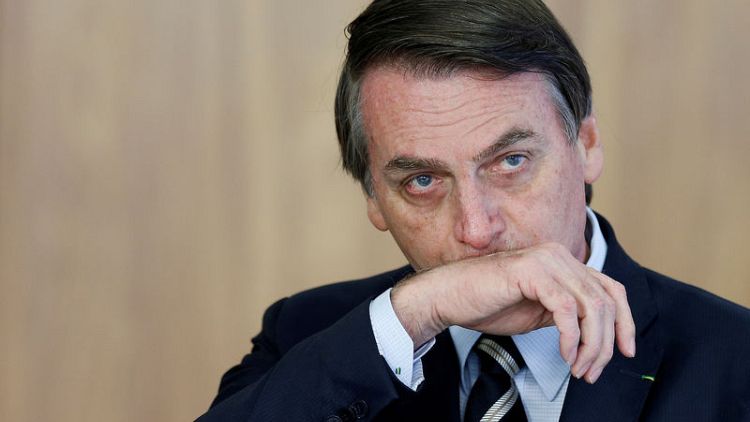 Brazil's Bolsonaro to visit Israel with embassy move still undecided