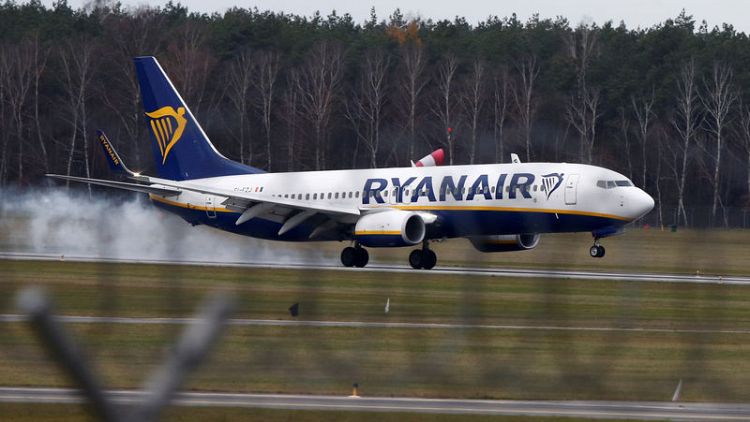 Ryanair sees no impact on flights from Boeing 737 MAX ban