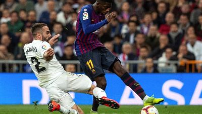 Barca: Dembelé ko, fuori 3-4 settimane Barca: Dembelé ko, fuori 3-4 settimane