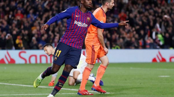 Barcelona rule injured Dembele out for up to four weeks Barcelona rule injured Dembele out for up to four weeks