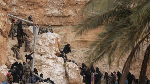 Hundreds surrender in last Islamic State enclave as SDF advance Hundreds surrender in last Islamic State enclave as SDF advance