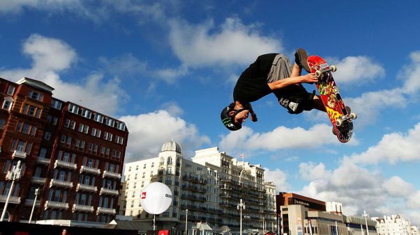 Skateboarding: Tiny Sky Brown hopes to become Britain's youngest Olympian Skateboarding: Tiny Sky Brown hopes to become Britain's youngest Olympian
