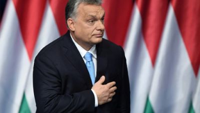 Le Premier ministre hongrois Viktor Orban, le 10 février 2019 à Budapest Le Premier ministre hongrois Viktor Orban, le 10 février 2019 à Budapest