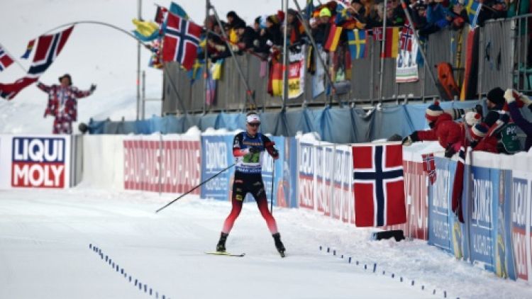 Mondiaux de biathlon: la Norvège de Johannes Boe remporte le relais mixte simple, la France 7e 