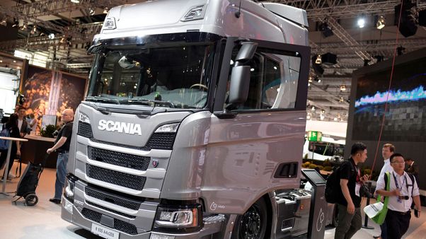Volkswagen's Scania sees China rebound, braces for Brexit hit to UK orders Volkswagen's Scania sees China rebound, braces for Brexit hit to UK orders
