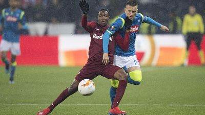 Napoli ko 3-1 a Salisburgo,ma è a quarti Napoli ko 3-1 a Salisburgo,ma è a quarti