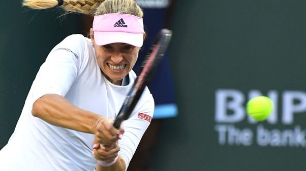 Kerber, Bencic power into Indian Wells semis Kerber, Bencic power into Indian Wells semis
