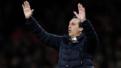 Emery hails Arsenal's strength under pressure Emery hails Arsenal's strength under pressure