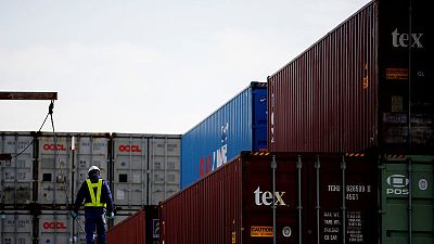 Japan exports seen falling at slower pace in February, core CPI steady: Reuters poll Japan exports seen falling at slower pace in February, core CPI steady: Reuters poll