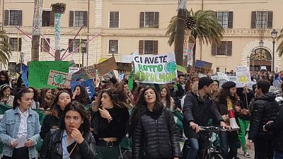 Sciopero clima: in migliaia a Sassari Sciopero clima: in migliaia a Sassari