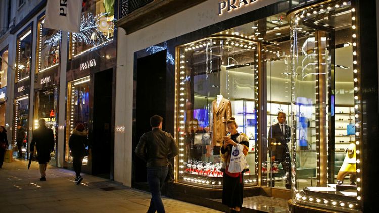 Prada posts rise in 2018 sales despite second-half slowdown