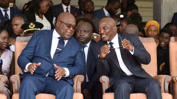 Congo ex-leader Kabila's coalition wins decisive senate majority