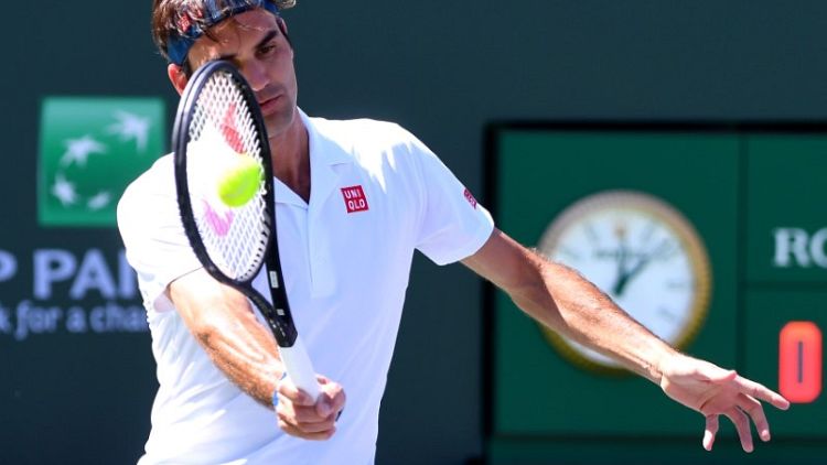 Federer wins quarter-final at Indian Wells, on track to meet Nadal