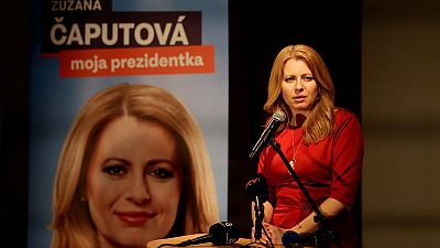 Anti-graft campaigner wins first round of Slovak presidential vote Anti-graft campaigner wins first round of Slovak presidential vote