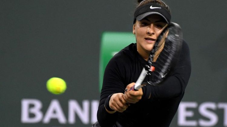 Andreescu continues fairytale run to reach Indian Wells final