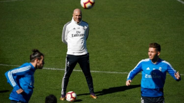 Espagne: Zidane "excité" de retrouver son Real et son Bernabeu