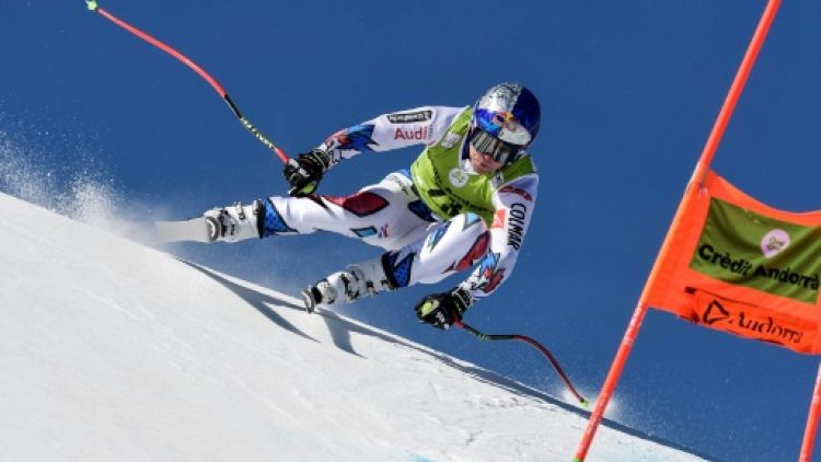 Ski alpin: Pinturault écrase la 1re manche du géant de Soldeu, Fanara sorti