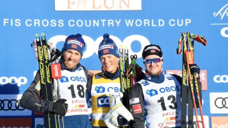 Ski de fond: Klaebo domine le sprint de Falun et s'échappe au général