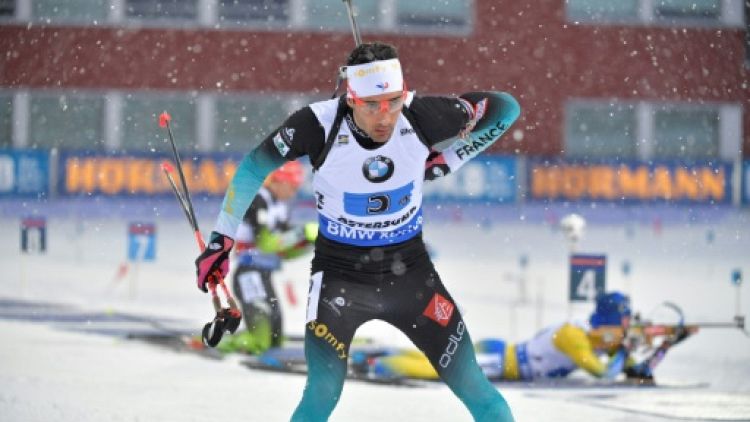 Mondiaux de biathlon: Fourcade plombe le relais, doublé de la Norvège
