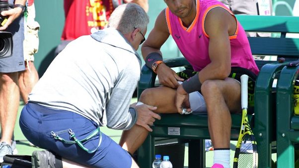 Nadal pulls out with injury before Federer semi-final Nadal pulls out with injury before Federer semi-final