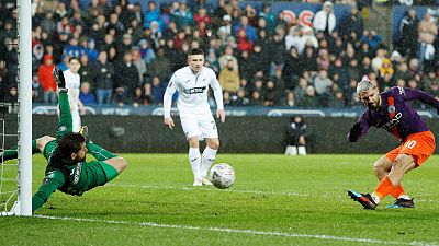 Man City fight back to keep quadruple bid alive Man City fight back to keep quadruple bid alive