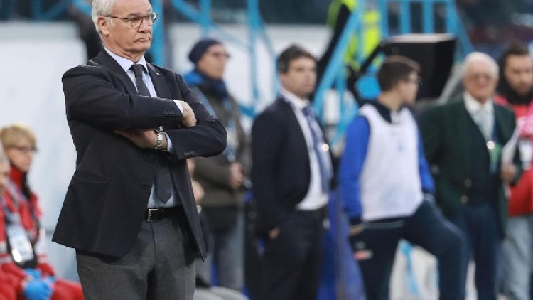 Roma: Ranieri, non siamo stati squadra