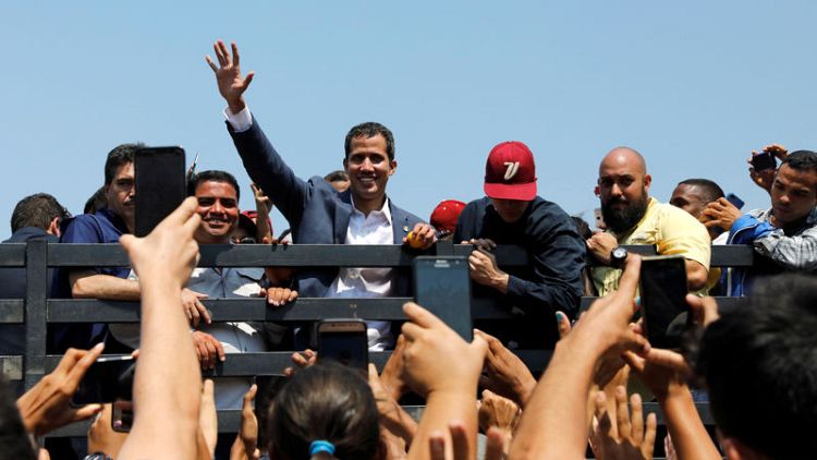 Venezuela's Guaido launches national tour in 'new phase' to oust Maduro