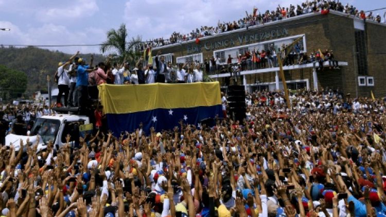 Venezuela: en tournée nationale, Guaido veut marcher "jusqu'à la présidence"   