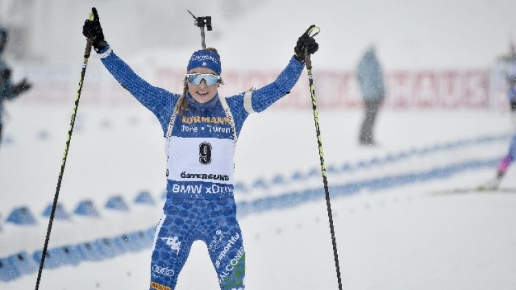 Biathlon: Wierer oro mondiale mass start
