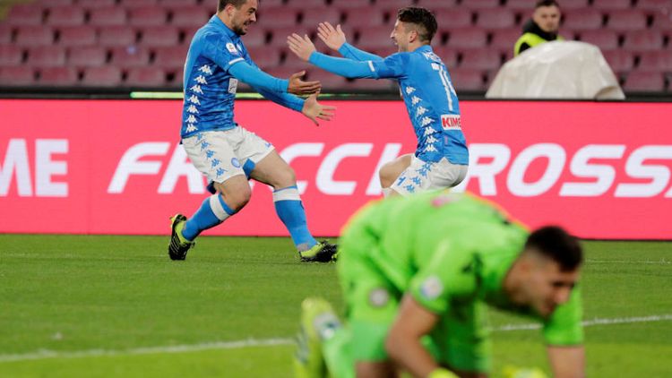 Injury scare for Ospina as Napoli beat Udinese