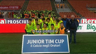 Junior Tim Cup ha fatto tappa a San Siro