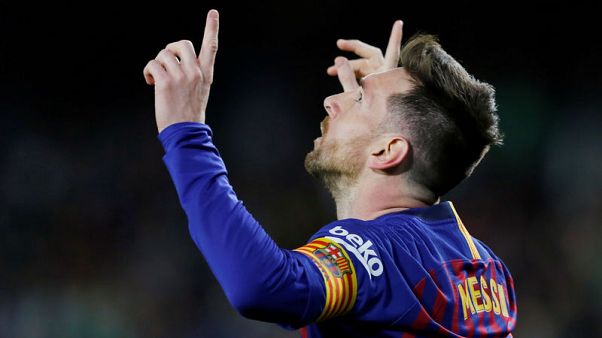 Marvellous Messi hits hat-trick as Barca torment Betis Marvellous Messi hits hat-trick as Barca torment Betis