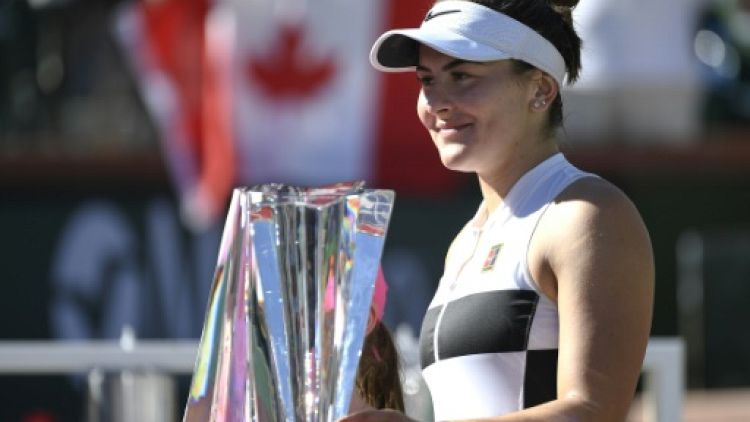 La sensation Bianca Andreescu sacrée à Indian Wells, le 17 mars 2019