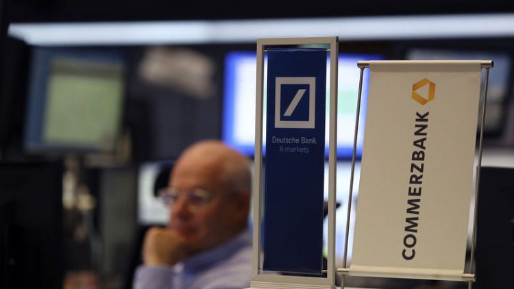 Deutsche Bank merger talks with Commerzbank raise job fears, lift shares