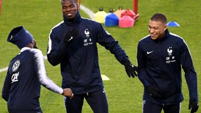 Bleus: coup d'envoi à Clairefontaine de la campagne pour l'Euro-2020 Bleus: coup d'envoi à Clairefontaine de la campagne pour l'Euro-2020