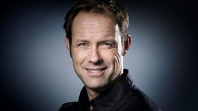 Le navigateur Thomas Coville, le 31 janvier 2017 à Paris Le navigateur Thomas Coville, le 31 janvier 2017 à Paris