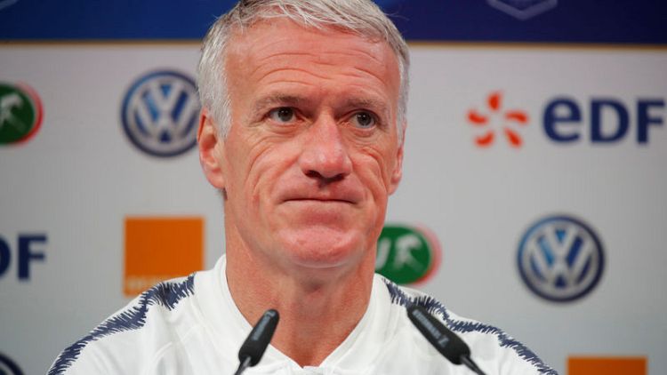 Deschamps takes cautious approach to Euro 2020 qualifiers