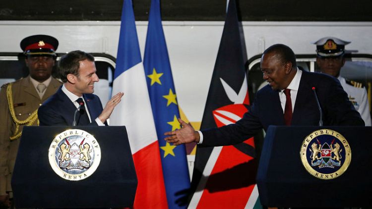 Macron woos East Africa but French companies struggle to make inroads