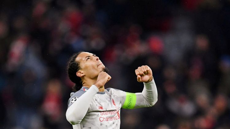 Liverpool's Van Dijk backs Salah to rediscover scoring touch