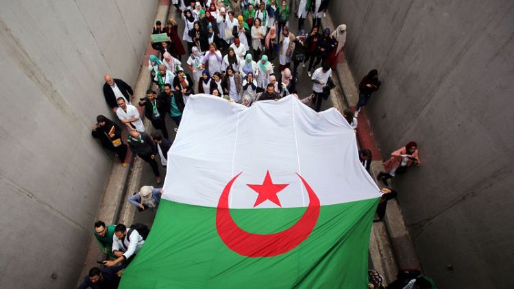 Thousands rally in Algiers as protest leaders tell army to stay away
