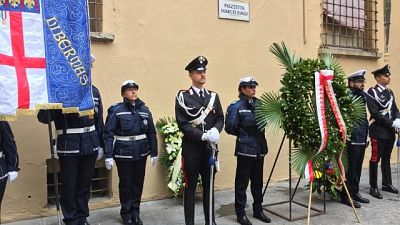 Bologna ricorda Marco Biagi,17 anni dopo Bologna ricorda Marco Biagi,17 anni dopo