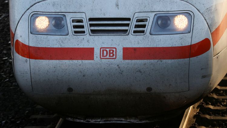 Net profit at Germany's Deutsche Bahn drops by one third - sources