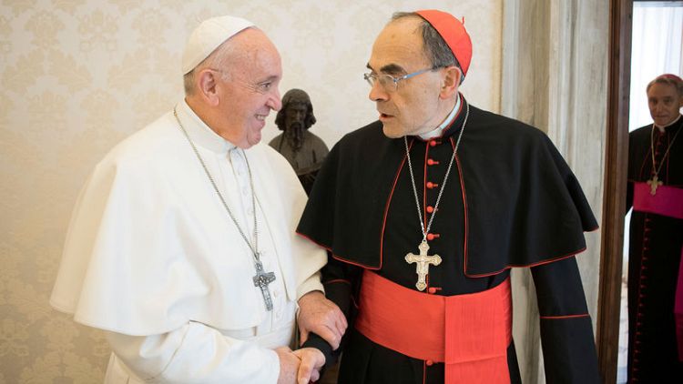 Cardinal Barbarin says Pope has refused his offer to resign