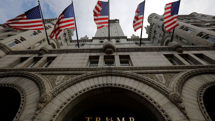U.S. judges lean toward Trump in hotel 'emoluments' case