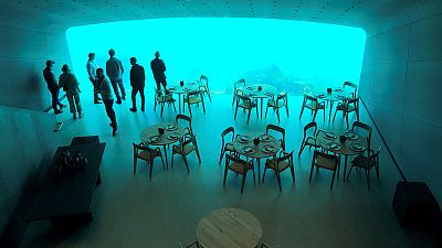 Going 'Under': Europe's first underwater restaurant opens in Norway Going 'Under': Europe's first underwater restaurant opens in Norway
