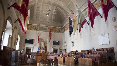 Arrestato presidente aula Campidoglio Arrestato presidente aula Campidoglio