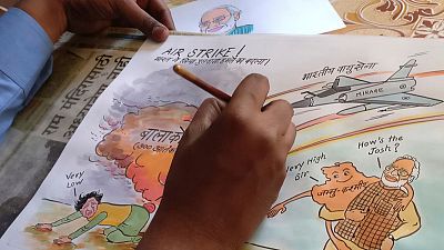 Chasing youth vote, Indian parties blitz smartphones with political cartoons Chasing youth vote, Indian parties blitz smartphones with political cartoons