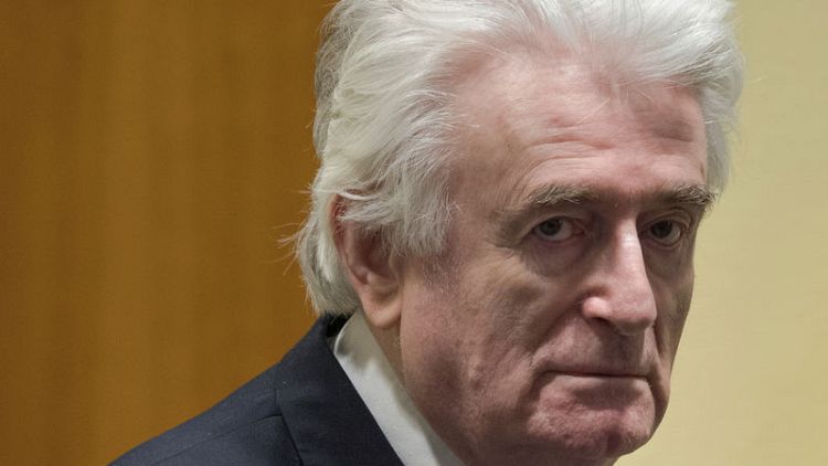 U.N. Court sentences Karadzic to life in prison on appeal
