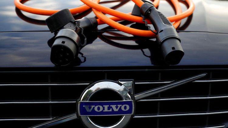 Volvo expects electric car margins to match conventional vehicles by 2025