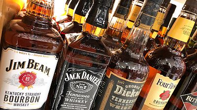 U.S. whiskey exports dry up as tariffs bite U.S. whiskey exports dry up as tariffs bite